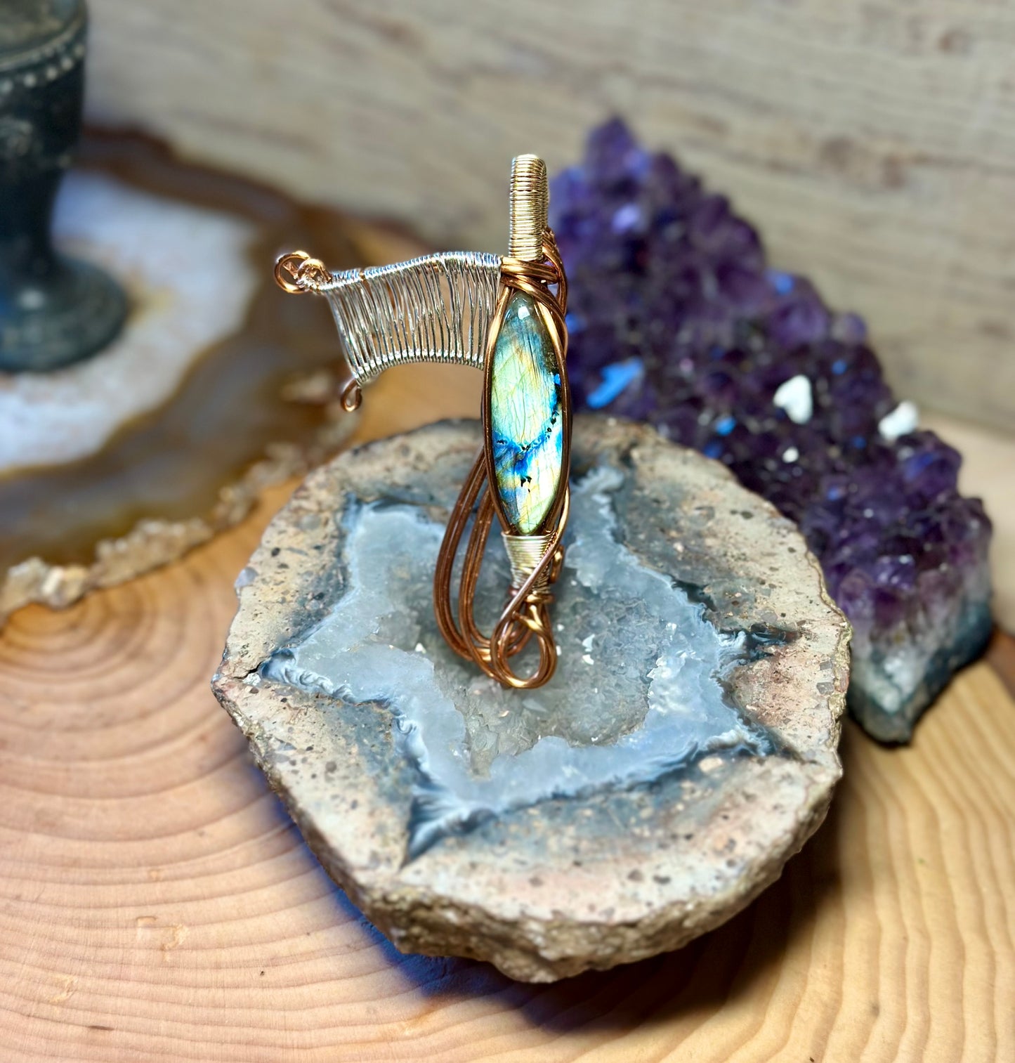 Fantasy Axe Pendant